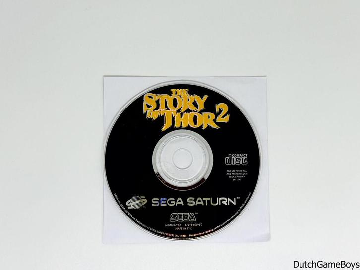 Sega Saturn - The Story Of Thor 2 - CD Only, Games en Spelcomputers, Games | Overige, Gebruikt, Verzenden
