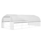 TRUUSK Foliekas 6x3x2 m - 8 Ramen & Deur - Oprolbare Zijwand, Verzenden, Nieuw