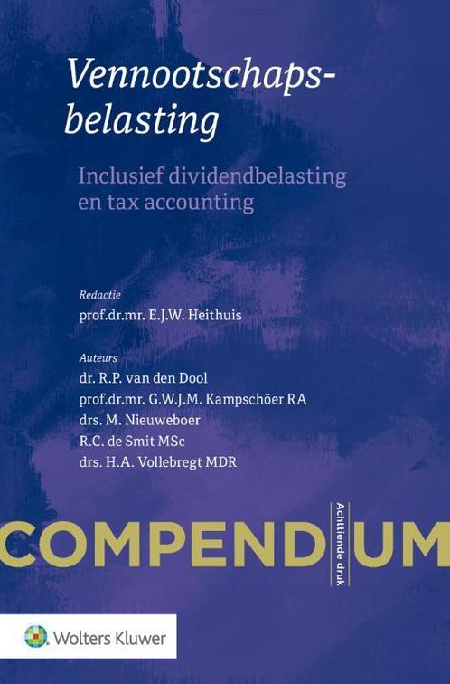 Compendium Vennootschapsbelasting 9789013151107, Boeken, Wetenschap, Gelezen, Verzenden