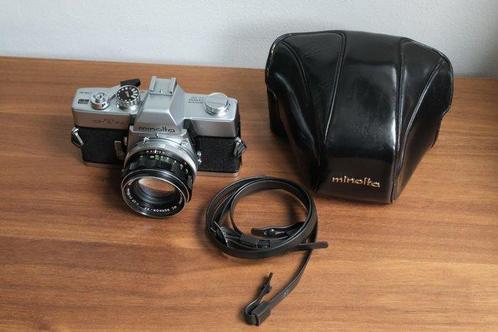 Minolta SR-T 101 + MC Rokkor-PF 1,7/55mm | Appareil photo, Audio, Tv en Foto, Fotocamera's Analoog