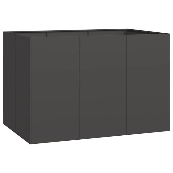 Plantenbak Staal Zwart - OP=OP! Ideaal voor kruiden!, Tuin en Terras, Bloembakken en Plantenbakken, 60 cm of meer, 100 cm of meer