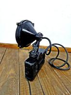 Staande lamp - Staal - Militaire lamp, omgezet naar E27,, Antiek en Kunst