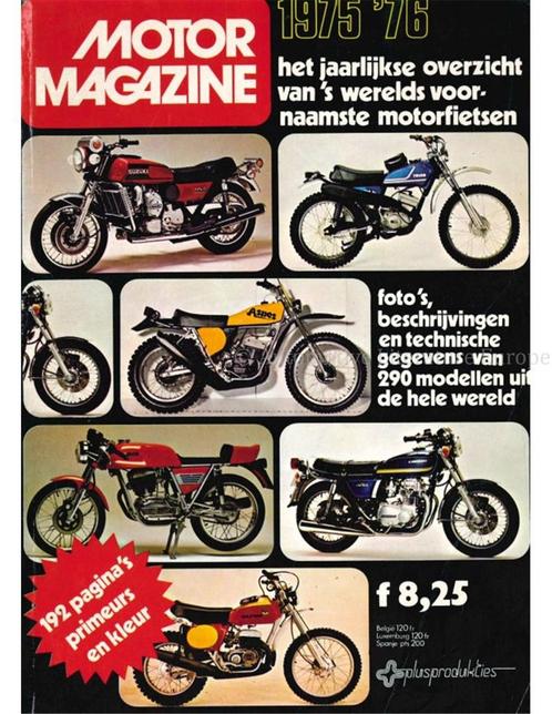 1975/1976 MOTOR MAGAZINE, JAARBOEK DUTCH, Boeken, Auto's | Boeken
