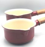 Fontignac - Ensemble de casseroles (2) - Fonte émaillée