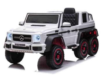 Mercedes-Benz G63 6x6, 12v met rubberen banden en meer!, Ophalen of Verzenden