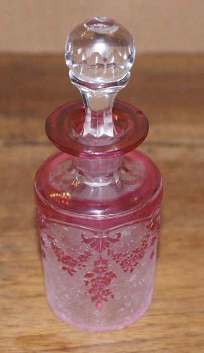 Parfumfles - Léon Ledru - Kristal - Val Saint Lambert, Antiek en Kunst, Antiek | Glaswerk en Kristal