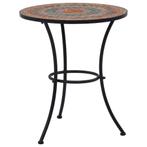 Mozaiek Bistrotafel 60cm | Retour Deal | 42% Korting, Tuin en Terras, Picknicktafels, Verzenden, Nieuw, Rond, Staal