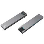 BlueBuilt Usb C 8 in 1 Macbook Docking Station Space Grey, Verzenden, Zo goed als nieuw