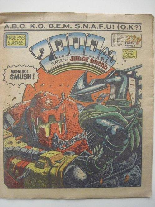 2000AD, Judge Dredd, Strontium Dog 326 - 399 (niet volledig), Boeken, Stripverhalen