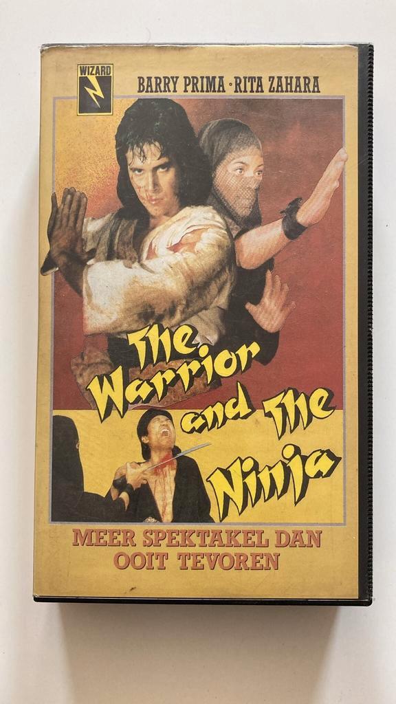 THE WARRIOR AND THE NINJA (1985) (VHS), Cd's en Dvd's, VHS | Film, Gebruikt
