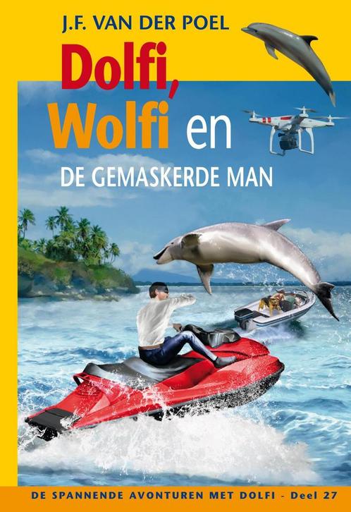 Dolfi, Wolfi en de gemaskerde man / De spannende avonturen, Boeken, Kinderboeken | Jeugd | 10 tot 12 jaar, Zo goed als nieuw, Verzenden