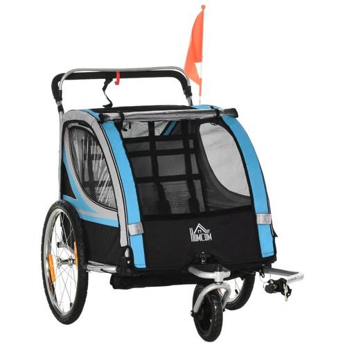 TRUUSK Kinderaanhanger, Kinderwagen, 5-punts Veiligheidsgord, Fietsen en Brommers, Fietsaccessoires | Aanhangwagens en Karren