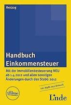 HandBook Einkommensteuer (f. Österreich)  Herzog...  Book, Herzog, Oliver, Verzenden