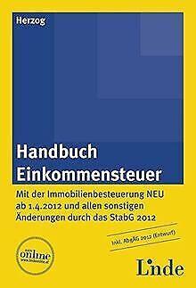 HandBook Einkommensteuer (f. Österreich)  Herzog...  Book, Livres, Livres Autre, Envoi