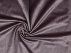 10 meter fluweel stof - Lila - 150cm breed, 200 cm of meer, Nieuw, Polyester, 120 cm of meer