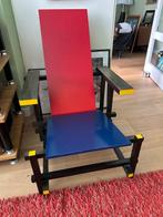 Cassina - Gerrit Rietveld - Fauteuil - Chaise rouge et bleue