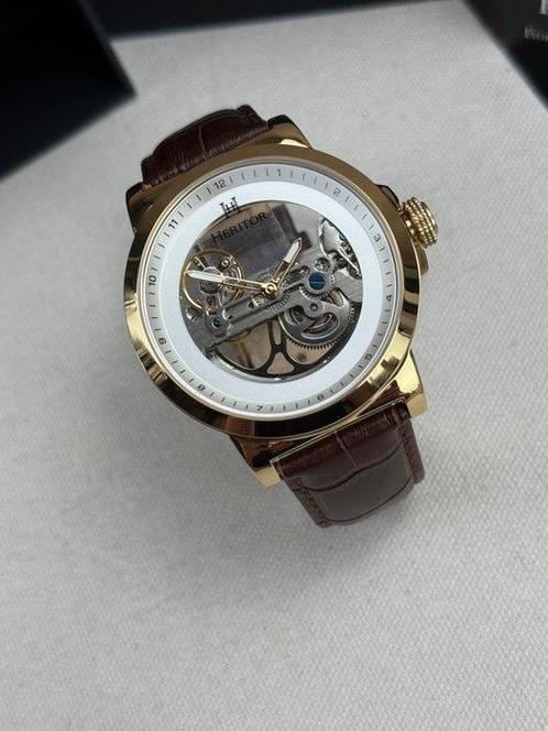 Heritor - Heritor Automatic Xander Semi-Skeleton - Zonder, Handtassen en Accessoires, Horloges | Heren