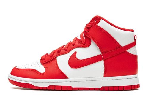 Nike Dunk High University Red - Maat 44.5 EU, Kleding | Heren, Schoenen, Ophalen of Verzenden
