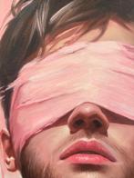 Alexy Berthelot - Pink bandage, Antiek en Kunst, Kunst | Schilderijen | Modern