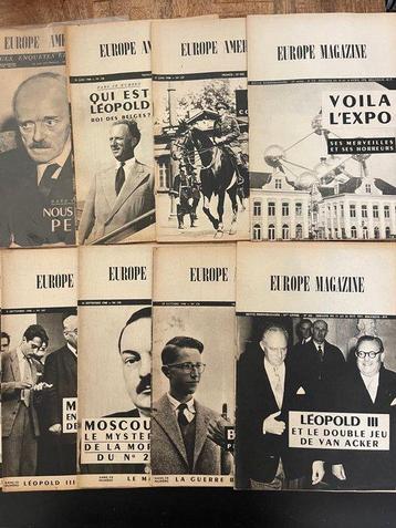 Europa/amerika ww2 naslagwerk 21 stuks - 1946-1958