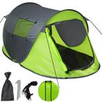 Pop-up tent waterdicht - grijs/groen, Verzenden, Nieuw