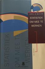 STATISTIEK OM MEE TE WERKEN 9789020723540 BUYS, Verzenden, BUYS