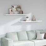 vidaXL Wandplank 2 pcs Wit Marmer 120 x 23,5 x 4 cm Bewerkt, Verzenden, Nieuw