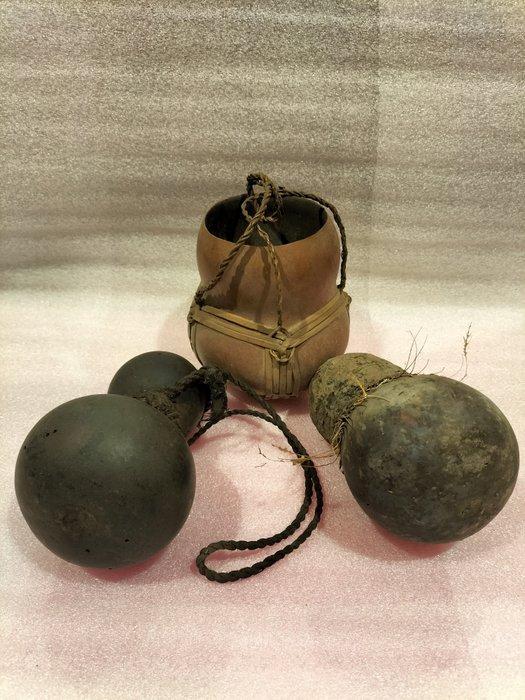 Container (4) - Végétal - Kalebassen, gourdes, trommel, Antiek en Kunst, Kunst | Niet-Westerse kunst