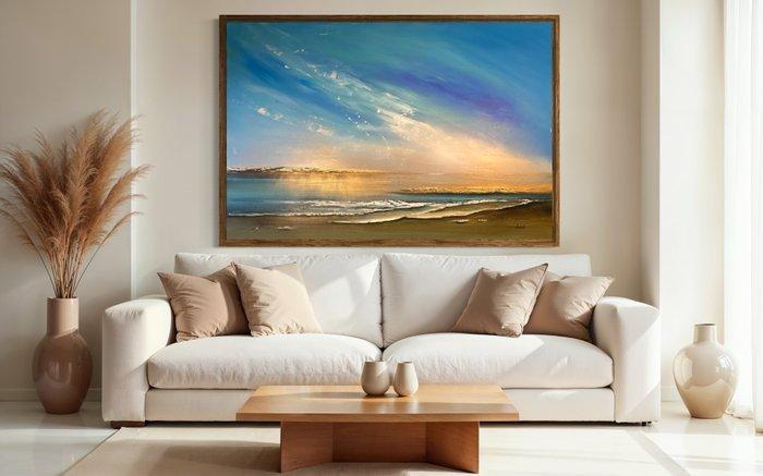 Anderle - Golden Bay - XXL, Antiek en Kunst, Kunst | Schilderijen | Modern