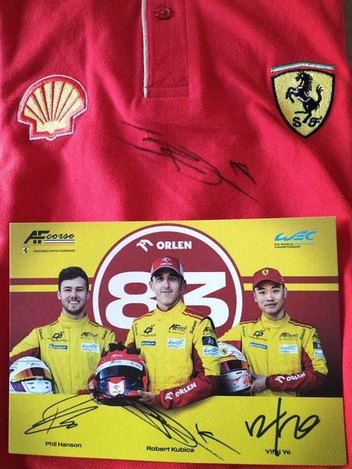 Ferrari - 24 uur Le Mans - Robert Kubica - 2025 - Jas, Verzamelen, Automerken, Motoren en Formule 1