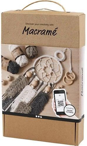 DIYkit Pakket Hobbyset Starter Macramé voor beginners, Hobby en Vrije tijd, Knutselen, Nieuw