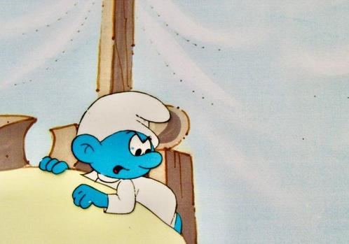 THE  SMURFS  - PEYO - Originele Animatie Productie Cel -, Cd's en Dvd's, Dvd's | Tekenfilms en Animatie