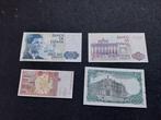 Espagne. - 4 banknotes - various dates - Pick 154, 160, 161,