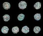 Byzantijnse Rijk Lote de 10 monedas Æ (Zonder Minimumprijs)