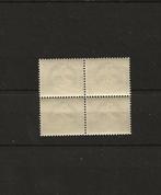 France 1945 - Bloc de 4 timbres Phénix bleu de 1945, timbre, Gestempeld