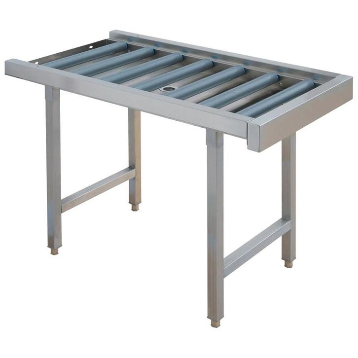 Aanvoertafel (Links/Rechts) | RVS | Transportrollen |, Articles professionnels, Horeca | Équipement de cuisine, Envoi