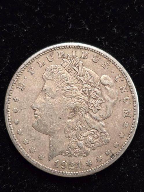 Verenigde Staten. 1921-S  Dollar (Morgan)  (Zonder, Postzegels en Munten, Munten | Europa | Niet-Euromunten