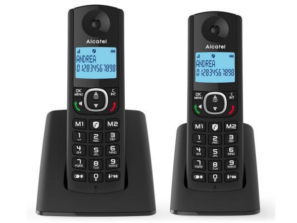 Veiling - Alcatel F530 Duo draadloze telefoon met 2 handsets, Telecommunicatie, Vaste telefoons | Handsets en Draadloos
