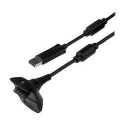 Xbox 360 Oplaadkabel Controller Wit (Play & Charge) (Thir..., Games en Spelcomputers, Spelcomputers | Xbox 360, Zo goed als nieuw