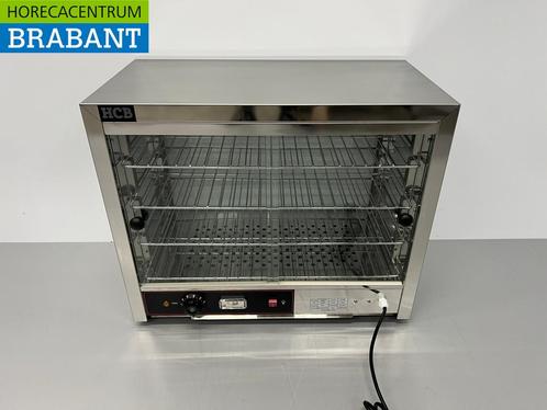 HCB RVS Warmhoudvitrine warmtevitrine warmhoudkast 64 cm, Zakelijke goederen, Horeca | Keukenapparatuur, Ophalen of Verzenden