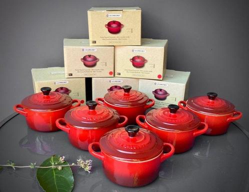 Le Creuset - Plat de cuisson (10) - Cassolettes, Antiek en Kunst, Antiek | Keukengerei