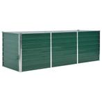 Plantenbak Verhoogd 240cm Groen | Retour Deal | -57%, Tuin en Terras, 100 cm of meer, Verzenden, Nieuw, Metaal