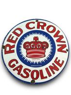 Red Crown - Plaque Émaillée