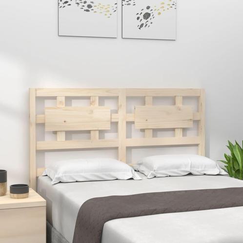 vidaXL Tête de lit 140,5x4x100 cm Bois massif de pin, Maison & Meubles, Chambre à coucher | Lits, Neuf, Envoi
