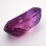 Zonder minimumprijs Amethist - 45.93 ct - Antwerp Laboratory, Handtassen en Accessoires, Edelstenen, Nieuw