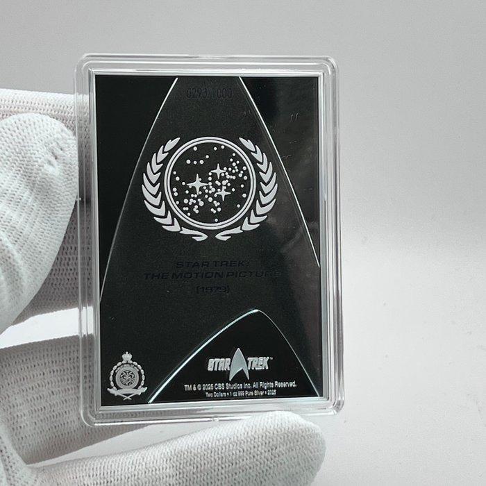 Niue. 1 Dollar 2025 – Star Trek – The Motion Picture – 1 oz, Postzegels en Munten, Munten | Europa | Niet-Euromunten