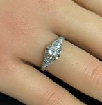 Zonder Minimumprijs - Ring - 18 karaat Platina, Witgoud -, Handtassen en Accessoires, Ringen, Nieuw