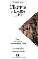 LEgypte et la vallée du Nil, tome 1 : Des origines...  Book, Vercoutter, Jean, Verzenden