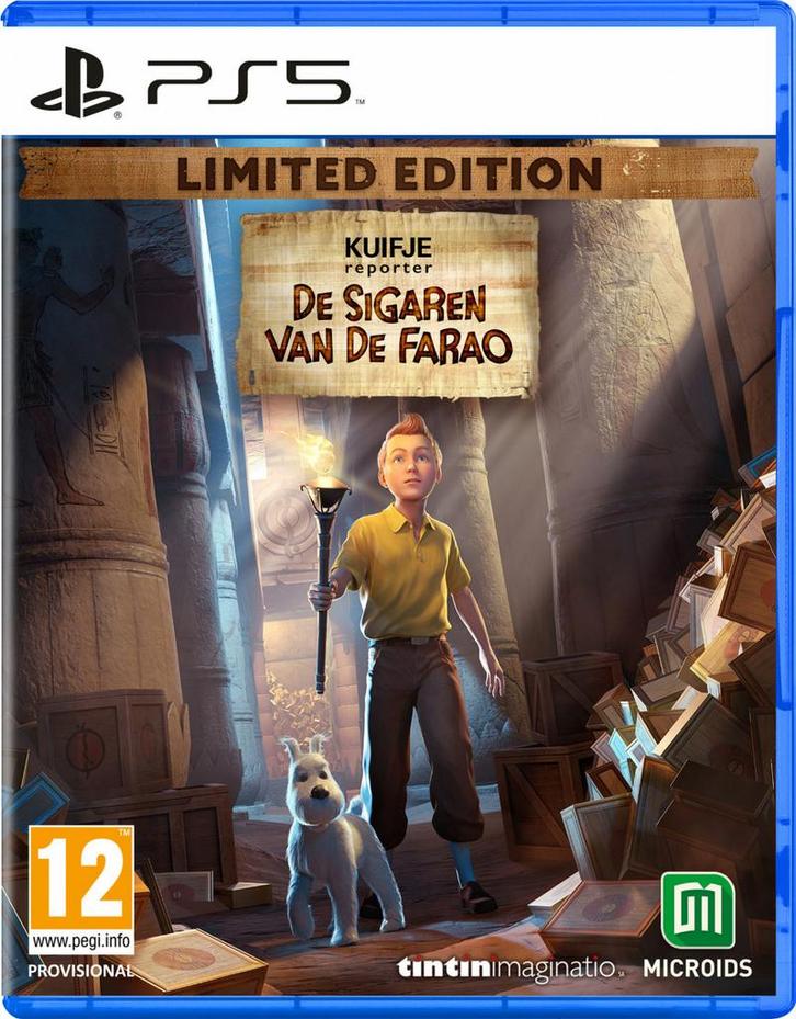 Tintin Reporter Cigars of the Pharaoh-Limited Edition, Games en Spelcomputers, Games | Sony PlayStation 5, Ophalen of Verzenden