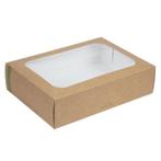Voedseldozen | Incl. Deksel | Composteerbaar Papier/PLA |, Verzenden, Nieuw in verpakking